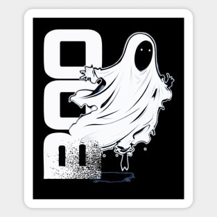 Ghost Of Disapproval - white Clean Original Magnet